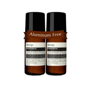 Aesop Roll On Deodorant | Alcohol & Aluminum Free | Reduce and Mask Unpleasant Odors | Woody. Herbaceous. Earthy | 1.6 oz / 50 mL (Pack of 2)