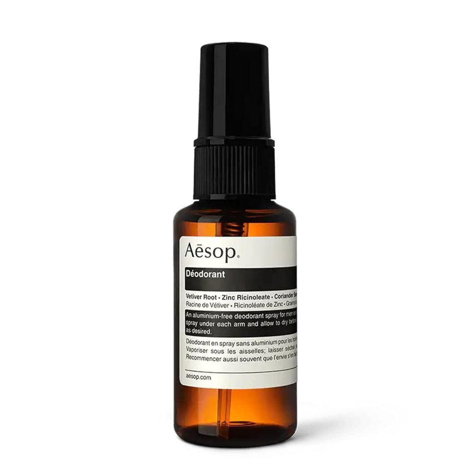 Aesop Deodorant Spray | Alcohol & Aluminum Free | Reduce and Mask Unpleasant Odors | Woody. Herbaceous. Earthy | 1.7 oz