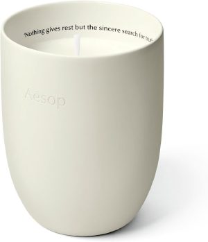 Aesop Callippus Aromatique Candle | Woody. Earthy. Green Scented | 55-65 Hour Burn Time | Vegan-Friendly | 10.5 oz