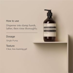 Aesop Resurrection Hand Wash & Balm Set | Citrus. Woody. Herbaceous Duo to Cleanse and Hydrate the Hands | 16.9 oz / 500mL