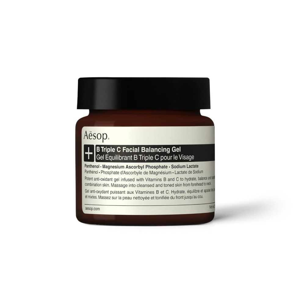 Aesop B Triple C Facial Balancing Gel | Anti-Oxidant Gel Infused With Vitamin B And Vitamin C | Replenish. Soften. Balance Skin | 2.1 oz / 60mL
