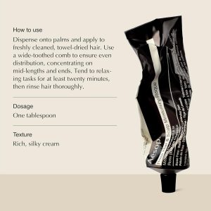 Aesop Rose Hair and Scalp Moisturizing Masque | Conditioning Treatment for Dry Scalps | Instantly Adds Shine and Softness to Hair | 4.1 oz / 120 mL