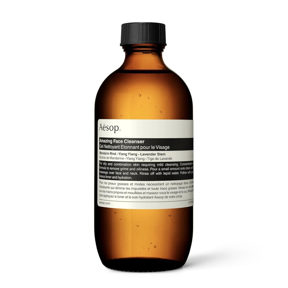 Aesop Amazing Face Cleanser | Non Drying. Concentrated Low Foaming Daily Cleanser | Cleanse Skin of Oil and Grime Without Disturbing Natural Balance | 6.7 oz / 200 mL