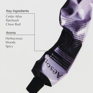 Aesop Eleos Aromatique Travel Size Hand Balm | Shea Butter and Coconut Oil to Nourish Dry. Cracked Hands | Lotion Made with Skin-Calming Essential Oils | 2.4 oz / 75 mL (Pack of 2)