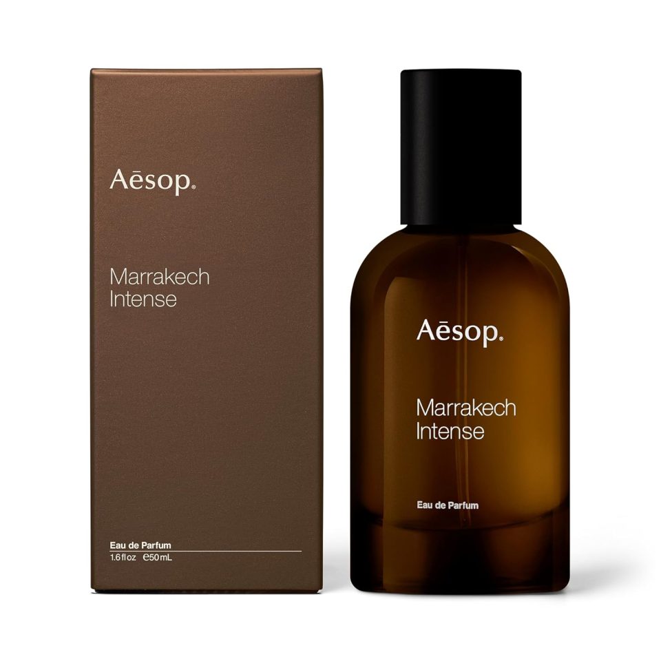 Aesop Marrakech Intense Eau de Parfum | Clove. Sandalwood. and Cardamom Scent | Woody. Spicy. and Floral Aroma | Unisex | 1.6 fl oz