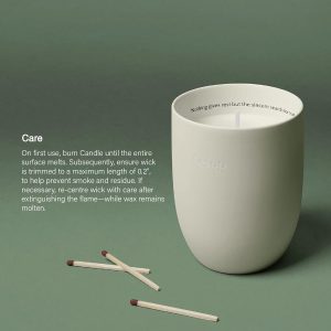 Aesop Callippus Aromatique Candle | Woody. Earthy. Green Scented | 55-65 Hour Burn Time | Vegan-Friendly | 10.5 oz