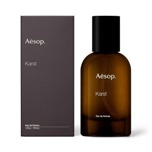 Aesop Karst Eau de Parfum | Juniper. Vetiver. and Sandalwood Scent | Fresh. Herbaceous. and Marine Aroma | Unisex | 1.6 fl oz