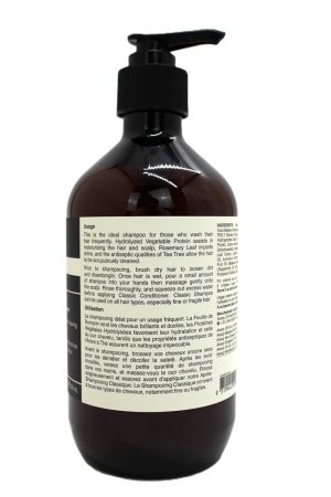 Aesop Classic Shampoo & Conditioner Set | Adds Shine. Hydration. Softness to Hair | 500 mL / 16.9 oz