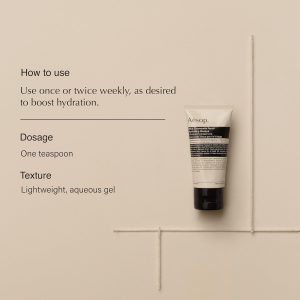 Aesop Blue Chamomile Facial Hydrating Mask for Dehydrated Skin | Refresh. Replenish. Soften | 2oz / 60mL