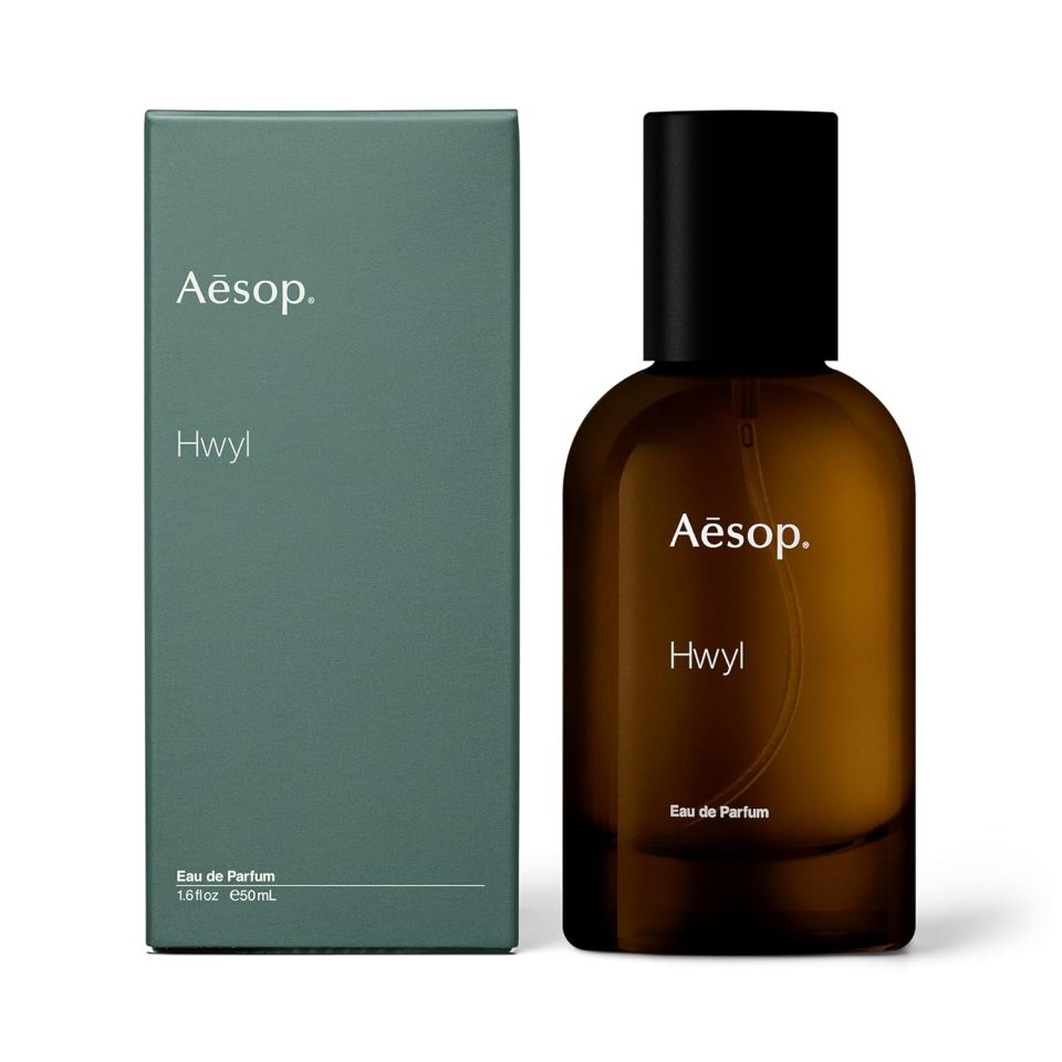 Aesop Hwyl Eau de Parfum | Smoky. Woody. Vetiver Scent | Subtle Spice and Rich Earthy Aroma | Unisex | 1.6 oz