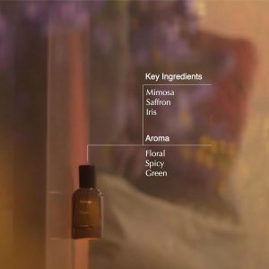 Aesop Gloam Eau de Parfum | Floral. Jasmine. Spicy. and Green Scent | Floral and Earthy Aroma | Unisex | 1.6 oz