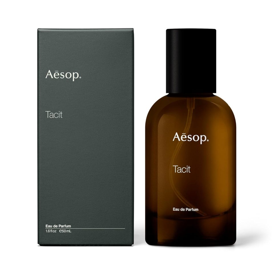 Aesop Tacit Eau de Parfum | Yuzu. Vetiver. and Basil Scent | Fresh Citrus and Green Aroma | Unisex | 1.6 fl oz