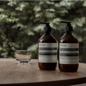 Aesop Resurrection Rinse-Free Hand Wash | Cleanse and Hydrate Without Water | Alcohol Based Formulation | 16.9 oz (Pack of 3)